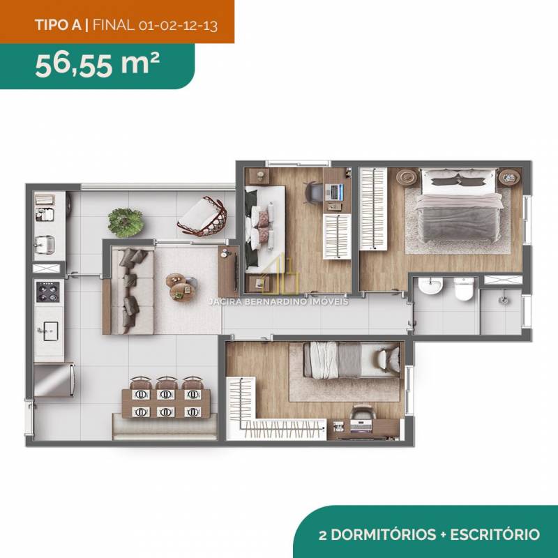Apartamento à venda na Rua Dom BoscoVila Ruth - 999-024529-12.jpg